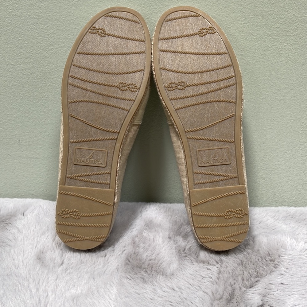NWOT Nautica Beige Espadrilles - Picture 4 of 6